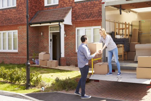 Professional removalists preparing for a move in Kennington