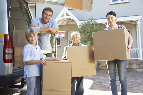 House removalists packing items efficiently