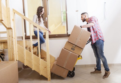 Eco-friendly moving practices with a sustainable truck